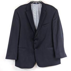 Tommy Hilfiger 100% wool navy suit coat